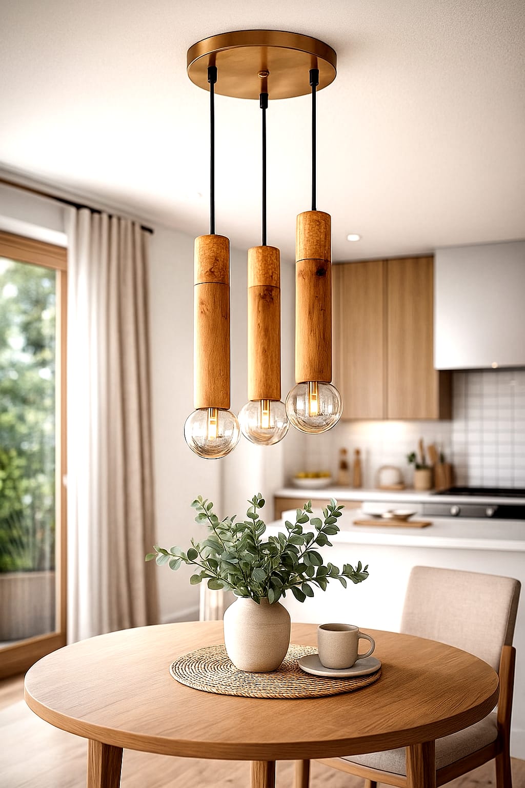 نجفة مودرن ثلاثية